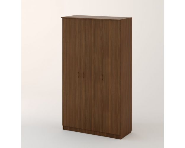 Шкаф распашной 3-х створчатый (Орех темный)