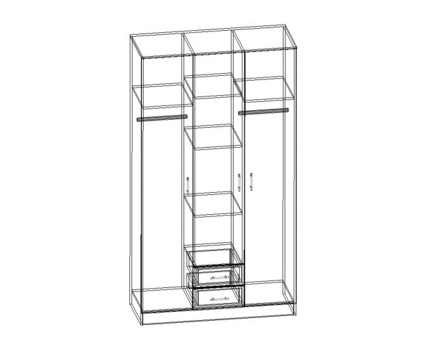 Шкаф-для одежды Трио