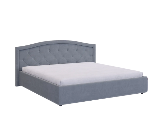 Кровать с подъемным механизмом 1800 Верона 2 оникс (велюр)